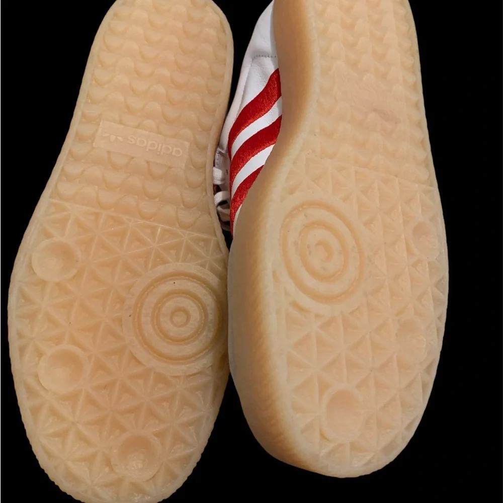 Adidas White and Red Trefoil Logo - Picture 4 of 6